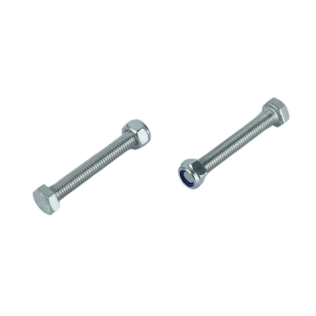 Baut M8x55 & Mur M8 Lock Nut